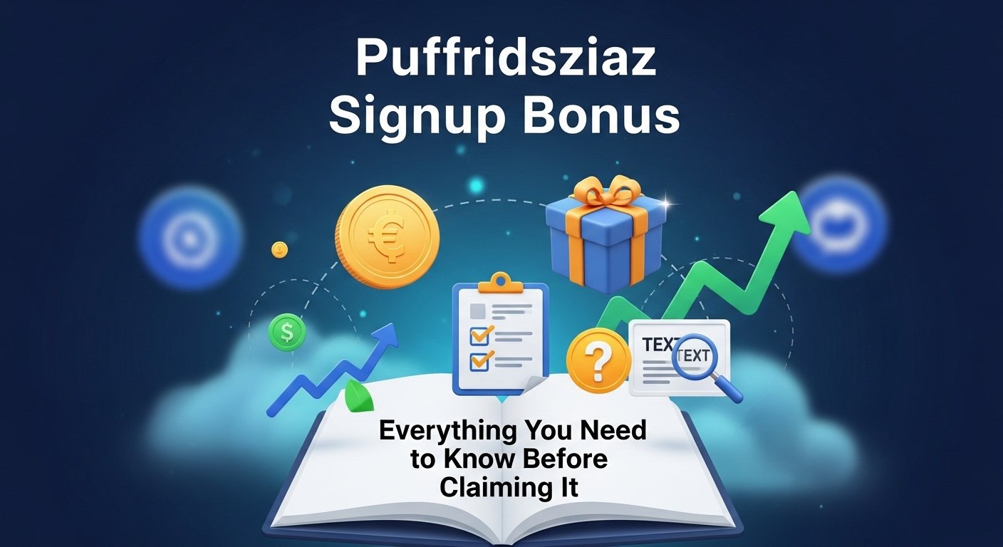 Puffridsziaz Signup Bonus: Everything You Need to Know Before Claiming It